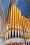 Cathedral organ pipes