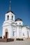 Cathedral of the orthodox church with icons and altar