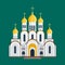 Cathedral orthodox church temple building landmark tourism world religions and famous structure traditional city