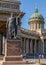 Cathedral of Our Lady Kazan and monument Kutuzov, Saint Petersburg, Russia