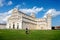 The Cathedral of Pisa and the Pisa Tower in Pisa, Italy. The leaning tower of Pisa is one of the most famous tourist destinations