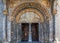 Cathedral Portal of Saint Maria in Oloron - France