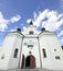 The cathedral of Pultusk in Poland famous landmark