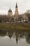 Cathedral reflected in the river