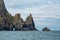 Cathedral Rock, Inish na BrÃ³, The Blasket Islands, County Kerry, Ireland