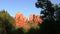 Cathedral Rock and Moon