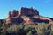 Cathedral Rock in Sedona, Arizona at sunrise.