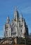 Cathedral Sacred Heart on mountain Tibidabo