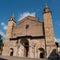 Cathedral of San Donnino in Fidenza, Parma in typical Romanesque style - Italy