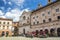 The Cathedral of San Feliciano in the square