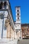 Cathedral San Michele in Foro in Lucca, Italy