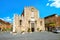 Cathedral of San Nicolo Duomo at Piazza del Duomo in Taormina. Sicily, Italy