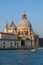 Cathedral of Santa Maria della Salute close-up on a September evening. Venice, Italy