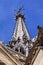 Cathedral Spire Statues Gargoyles Sainte Chapelle Paris France