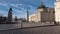 Cathedral square with the Monument to Grand Duke Gediminas, Vilnius Cathedral.