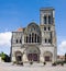 The cathedral of St. Mary Magdalene in Vezelay Abbey in Burgundy, France