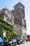 The cathedral of St. Mary Magdalene in Vezelay Abbey in Burgundy, France