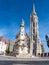 The Cathedral of St Matthias on Castle Hill where the kings of Hungary were crowned. It stands close by to the Fishermen`s Bastion