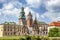 Cathedral of St. Stanislaw and St. Vaclav and royal castle on the Wawel Hill, Krakow, Poland