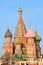 The Cathedral of Vasily Blazhenny on Red square in Moscow