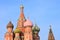 The Cathedral of Vasily Blazhenny on Red square in Moscow