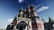 The Cathedral of Vasily the Blessed in Moscow, Russia footage