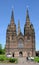 Cathedral West Front, Lichfield, UK.