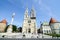 Cathedral Of Zagreb. Cathedral of Assumption of the Blessed Virgin Mary. Zagreb, the capital of Croatia, panorama. Mary Column at