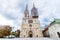 Cathedral of zagreb old european gothic church