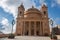 Cathedrale in Mgarr city in Malta