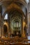 Cathedrale Saint Andre interior in Bordeaux, France