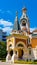 Cathedrale Saint Nicolas Orthodox Russian church of Moscow Patriarchate in historic Le Piol district of Nice in France