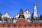 The cathedrals Moscow Kremlin. Russia.