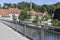 Catherine Bridge with River Lech in Landsberg