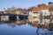 Catherine Bridge and the River Lech in Landsberg