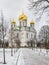 Catherine Cathedral in town of Pushkin