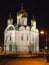 Catherines Cathedral in Pushkin view from the South-West