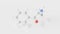 cathinone molecule 3d, molecular structure, ball and stick model, structural chemical formula benzoylethanamine