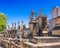 The Catholic Cemetery in Carcassonne.