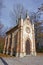 Catholic chapel in forest