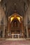 Catholic Church alter interior before wedding