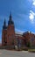 The Catholic Church Heart of Jesus Cathedral in Rezekne, Latvia.