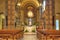 Catholic church interior view. Alba, Italy.