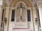 Catholic graves tombstones with cross