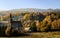 The Catholic Parish of Divine Mercy in Jelenia GÃ³ra - JagniÄ…tkÃ³w in the Karkonosze Mountains in the autumn scenery