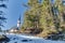 Catholic roman Church of St. Jacob above Ortisei in Italian Dolo