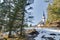 Catholic roman Church of St. Jacob above Ortisei in Italian Dolo