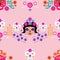 Catrina Calavera pattern 17