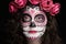 Catrina skull face