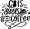 Cats Books And Coffee Quotes, Pets Lettering Quotes